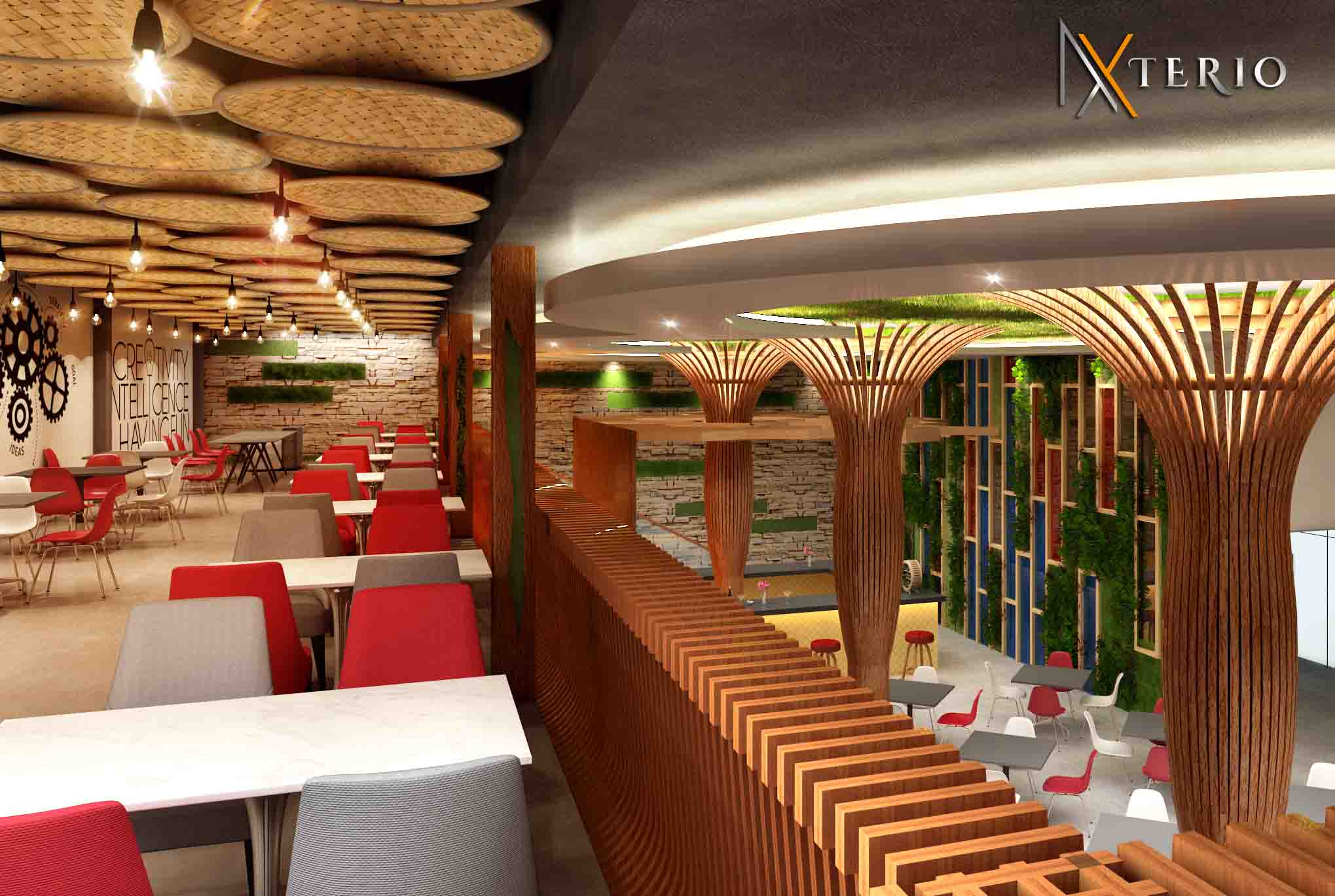 NXterio restaurant interior design